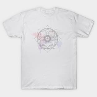 Splash Painted Mandala T-Shirt